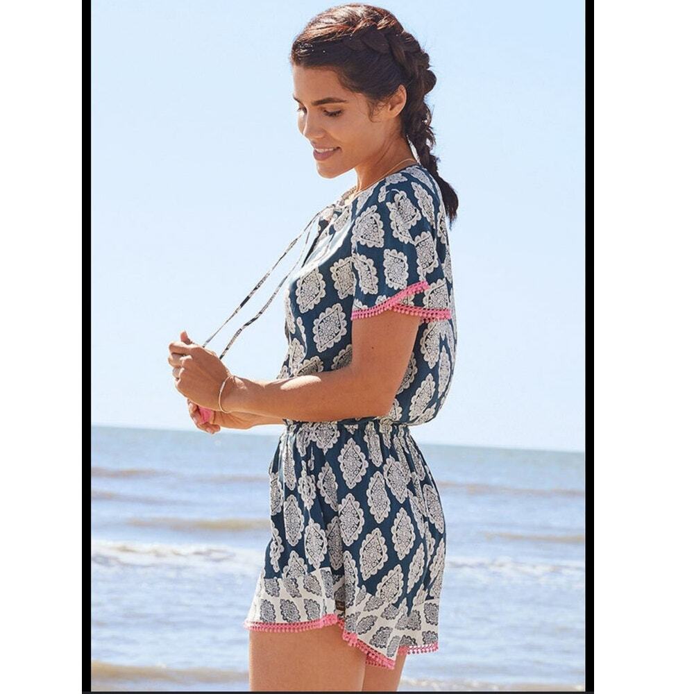 Matilda Jane Brilliant Daydream On the Fringe Romper S